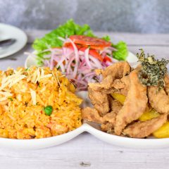 duo-arroz-chicharron-pescado