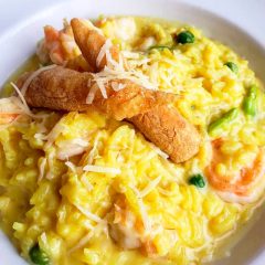 risotto-langostinos
